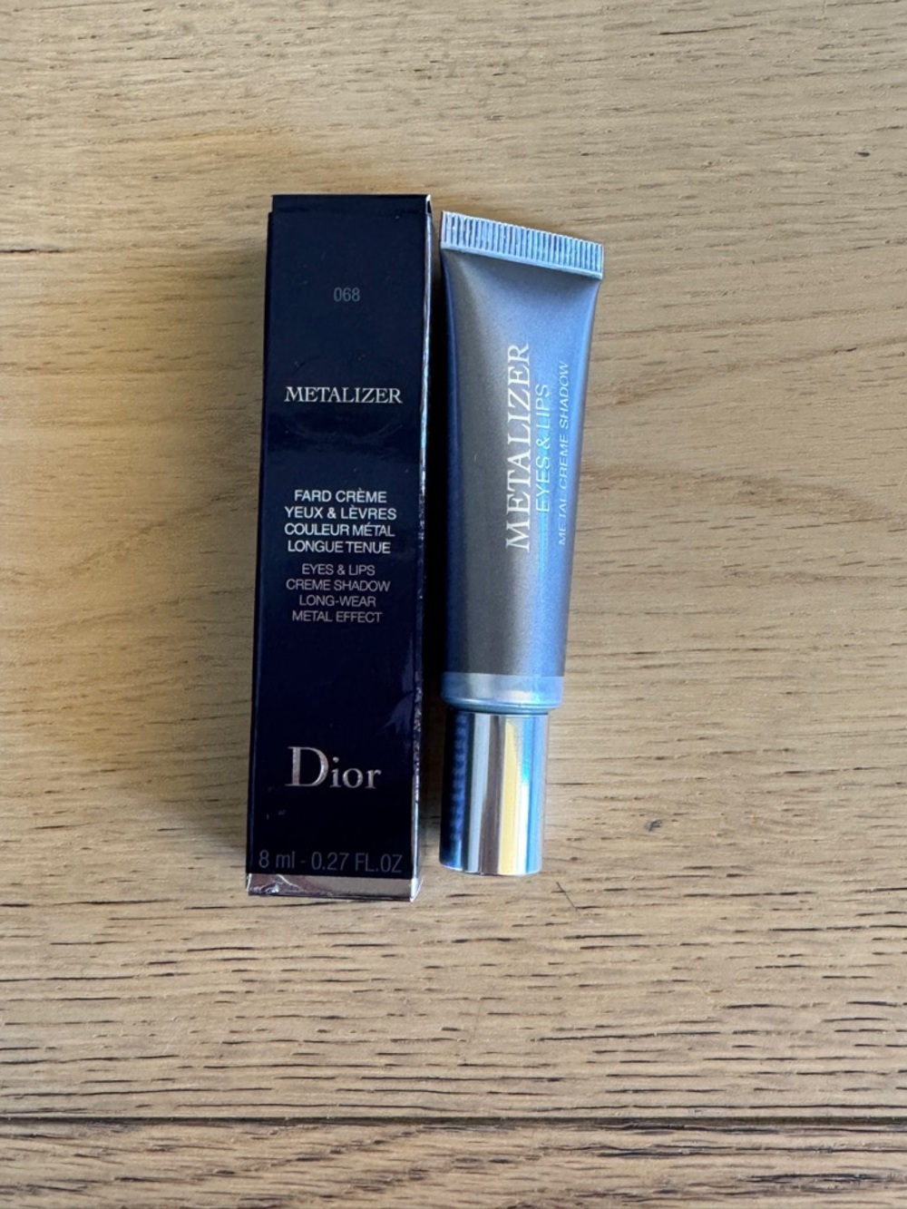Dior Metalizer Eyes & Lips Creme Shadow - Silver Shock (068)